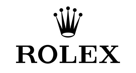 logo rolex|rolex logo black and white.